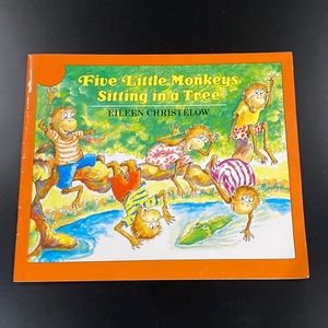 Five Little Monkeys Sitting in a Tree by Eileen Christelow - Softcover Book